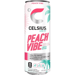 Bebida Energética Celsius Peach Vibe 355ml