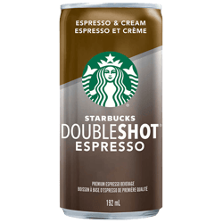Bebida Doubleshot Starbucks Espresso & Cream 192ml