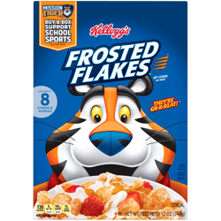 Cereal Kelloggs Frosted Flakes 340g