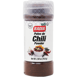 Polvo de Chili Powder Badia 70.8g
