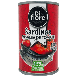 Sardinas Di Fiore en Salsa de Tomate 155g