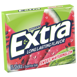 Chicle Wrigley's Extra Sweet Watermelon Slim Pack 15unds