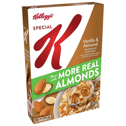 Cereal Kelloggs Vainilla y Aldmond 365g