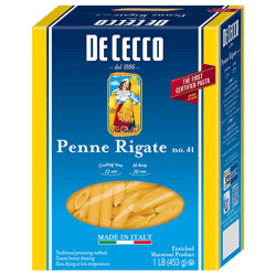 Pasta De Cecco Penne Rigate Nro 41 453g