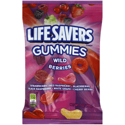Gomitas Lifesavers Gummies Wildberries 198g