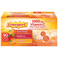 Vitamina C Emergen-C Inmune Sabor Naranja Raspberry Tangerine 9CT 828g