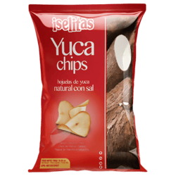 Yuca Chips Iselitas con Sal 180g