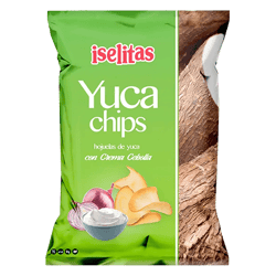 Yuca Chips Iselitas Crema Cebolla 180g