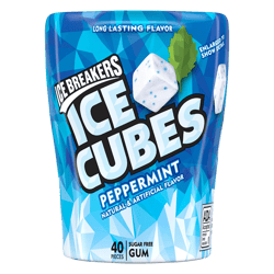 Chicles Ice Breakers Menta Peppermint Sugar Free 40Unds