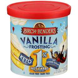 Frosting Keto Birch Benders Vainilla 283.5g