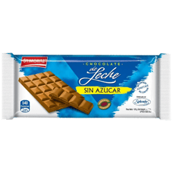 Chocolate de Leche St. Moritz sin Azúcar en Tableta 100g