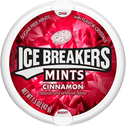 Chicle Ice Breakers Menta Canela 42g