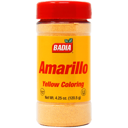 Color Amarillo Badia 120.5g