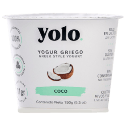 Yogur Griego Yolo Coco 150ml
