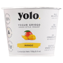 Yogur Griego Yolo Mango 150ml