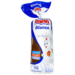 Pan Bimbo Blanco 350g
