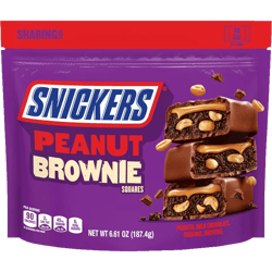 Chocolate Snickers Brownie con Maní 187g
