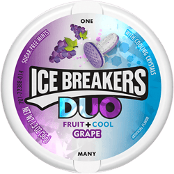 Chicle Ice Breakers Duo Grape 36g