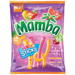 Caramelos Mamba Sticks Peg 180g
