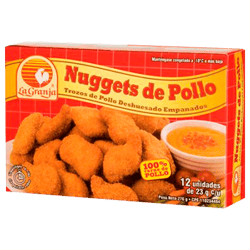 Nuggets La Granja Pollo Empanado 12 Und