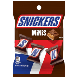 Bolsa de Snickers Mini 70.3g