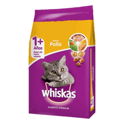 Alimento Whiskas para Mascota Sabor a Pollo 500 g