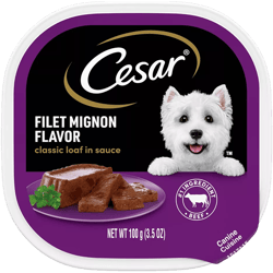 Alimento para Mascotas Cesar Classics Húmedo Sabor a Filet de Mignon 100g