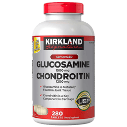 Glucosamina y Condroitina Kirkland Signature 280 Tabletas