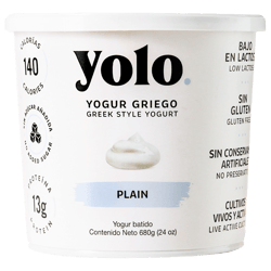 Yogurt Griego Plain Yolo 680 Ml