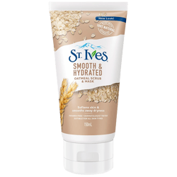 Exfoliante Facial St. Ives Gentle Smoothing Oatmeal Scrub & Mask 150ml