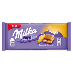 Chocolate Milka Cream&Biscuit 100g