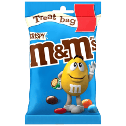 Caramelos M&M Crispy Treat Bag 77g