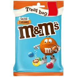 Caramelos M&M Salted Caramel Treat Bag 70g