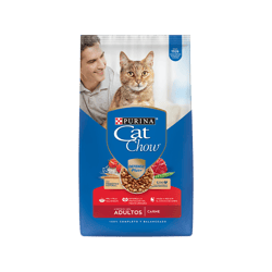 Cat Chow® Adulto Prebióticos Carne 500g