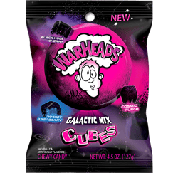Caramelos Warheads Extreme Cubes Galactic Mix 127g