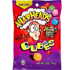 Caramelos Ácidos Warheads Cubes Surtidos 141g