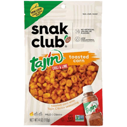 Maní con Tajín Snack Club Toasted Corn 113g