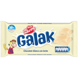 SAVOY® GALAK Chocolate Blanco 130 g