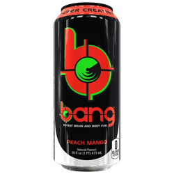 Bebida Energética Bang Peach Mango 473ml