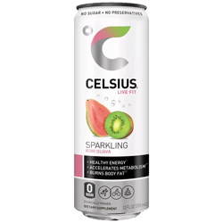 Bebida Energética Celsius Kiwi y Guayaba 355ml