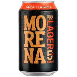 Cerveza Morena Regional Lata 