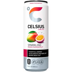 Bebida Energética Celsius Mango Parchita 355ml
