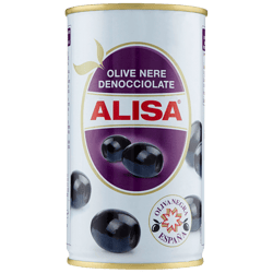 Aceitunas Negras Alisa en Aceite Sin Huesos 400g