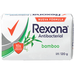 Jabón Antibacterial Rexona Bamboo 120g