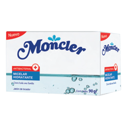 Jabón Moncler Antibacterial Micelar 90g