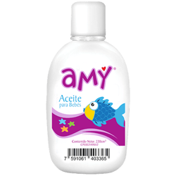 Aceite para Bebés Amy 220 ml