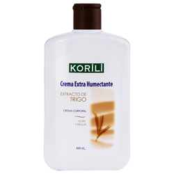 Crema Korili Extra Humectante Trigo 444 ml