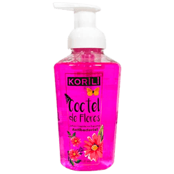 Jabón Antibacterial Korili Coctel de Flores 400 ml