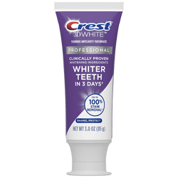 Crema Dental Crest Protectora de Esmalte Profesional Blanco 85 g