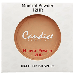 Polvo Mineral Candice 12Hrs Acabado Mate SPF35 MP-201 (CAN-MP12HRS)